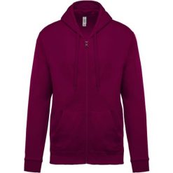 Bluza z kapturem na zamek Kariban Molleton. Zielone bluzy damskie KARIBAN, xl, bez wzorów, z bawełny, z kapturem. Za 195.50 zł.