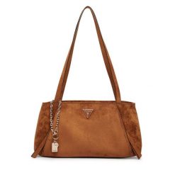 Torebka Guess. Brązowe torebki klasyczne damskie Guess, bez dodatków. Za 584.99 zł.