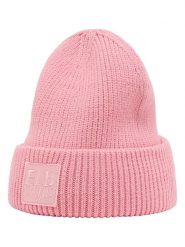 ELBSAND Czapka beanie "Nora" w kolorze różowym rozmiar: onesize. Różowe czapki damskie ELBSAND, bez wzorów, z materiału. Za 73.99 zł.