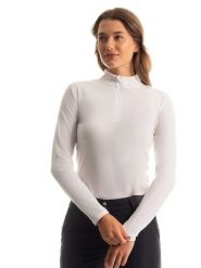Fischer Koszulka funkcyjna w kolorze białym rozmiar: M. Białe koszulki damskie FISCHER, m, bez wzorów, z materiału, bez kołnierzyka, bez ramiączek. Za 100.52 zł.
