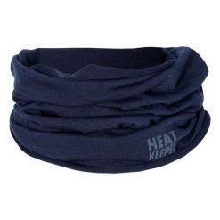 Wielofunkcyjny szalik/ocieplacz na szyję Heat Keeper Granatowy. Niebieskie szaliki damskie HEAT KEEPER, na zimę, bez wzorów. Za 116.99 zł.