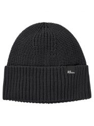 Jack Wolfskin Czapka w kolorze czarnym rozmiar: onesize. Czarne czapki damskie Jack Wolfskin, bez wzorów, z wełny. Za 131.74 zł.