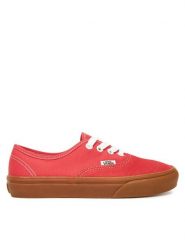 Vans Tenisówki Authentic VN000D6GCI11 Czerwony. Czerwone trampki damskie Vans, bez wzorów, z materiału, bez zapięcia. Za 219.99 zł.