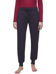 Triumph Spodnie w kolorze granatowym rozmiar: 46. Niebieskie spodnie materiałowe damskie Triumph, bez wzorów, z bawełny. Za 82.64 zł.