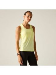 Dare 2b Top sportowy "Modernize II" w kolorze żółtym rozmiar: 38. Żółte koszulki sportowe damskie Dare 2b, s, bez wzorów, z materiału, bez ramiączek, outdoorowe. Za 49.45 zł.