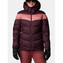 Kurtka Narciarska Damska Columbia Abbott Peak II. Czerwone kurtki sportowe damskie Columbia, na zimę, l, bez wzorów, bez kaptura. Za 633.99 zł.