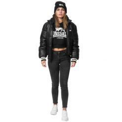 Parka dla kobiet Lonsdale Hybrasal. Białe parki damskie Lonsdale, na zimę, xl, z gumy, z kapturem. Za 510.50 zł.