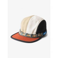 Czapka z daszkiem Kavu Organic Strapcap. Brązowe czapki z daszkiem damskie KAVU, bez wzorów. Za 167.99 zł.