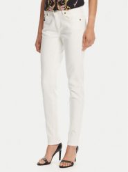 Versace Jeans Couture Jeansy 78HAB5K1 Biały Skinny Fit. Białe jeansy damskie Versace Jeans Couture, bez wzorów, z bawełny. Za 519.99 zł.