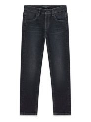 Guess Jeansy L6BA02 D2183 Czarny Slim Fit. Czarne jeansy chłopięce Guess, z bawełny. Za 234.99 zł.