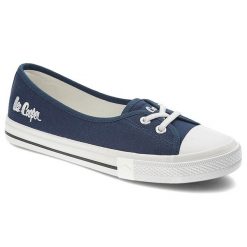 Granatowe Trampki Lee Cooper Modne Buty Damskie. Niebieskie obuwie sportowe damskie Lee Cooper, bez zapięcia, tenisowe. Za 129.00 zł.