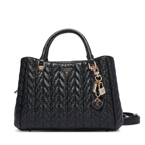 Torebka Guess. Czarne kuferki damskie Guess, bez dodatków. Za 634.99 zł.