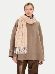 Liu Jo Szalik 2F5018 T0300 Beżowy. Brązowe szaliki damskie Liu Jo, bez wzorów, z materiału. Za 219.99 zł.