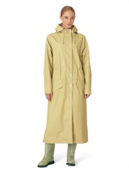 Ilse Jacobsen Płaszcz przeciwdeszczowy w kolorze oliwkowym rozmiar: 40. Brązowe płaszcze damskie Ilse Jacobsen, s, bez wzorów, bez kaptura. Za 300.95 zł.