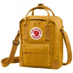 Saszetka Fjallraven Kanken Sling - ochre. Brązowe nerki i saszetki damskie Fjällräven, bez wzorów. Za 291.99 zł.