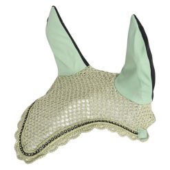 Czapka dla konia HV Polo Classic. Zielone czapki damskie HV POLO, bez wzorów, z materiału. Za 165.00 zł.