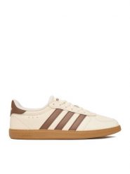 Adidas Sneakersy Breaknet Sleek KK2207 Kremowy. Białe obuwie sportowe damskie Adidas, ze skóry, bez zapięcia. Za 239.99 zł.