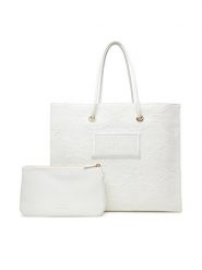 Elisabetta Franchi Torebka BS-82A-52E2-V440 Biały. Białe torebki klasyczne damskie Elisabetta Franchi, z syntetyku, bez dodatków. Za 1,139.00 zł.