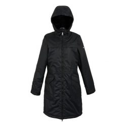 Kurtka Wodoodporna Damska Romine II. Czarne kurtki damskie Regatta, xl, z aplikacjami, z materiału, z kapturem. Za 198.99 zł.