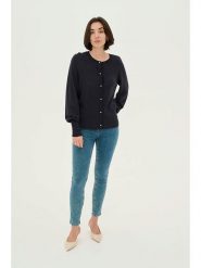 CULTURE Kardigan w kolorze granatowym rozmiar: XS. Niebieskie kardigany damskie Culture, xs, bez wzorów. Za 104.99 zł.