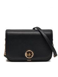 MICHAEL Michael Kors Torebka 30S4GD8M2L Czarny. Czarne listonoszki damskie MICHAEL Michael Kors, bez wzorów, ze skóry, bez dodatków. Za 919.99 zł.
