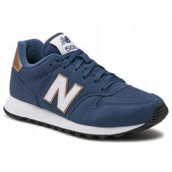 Buty na codzień New Balance 500 Damskie sportowe sneakersy. Niebieskie obuwie sportowe casual damskie New Balance, trekkingowe. Za 399.00 zł.