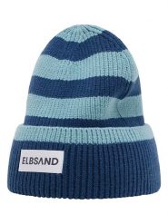 ELBSAND Czapka beanie "Norid" w kolorze granatowo-błękitnym rozmiar: onesize. Niebieskie czapki damskie ELBSAND, bez wzorów, z materiału. Za 73.99 zł.