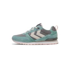 Trenerzy damscy Hummel Monaco 86 Rs. Zielone obuwie sportowe casual damskie Hummel, bez zapięcia. W wyprzedaży za 228.00 zł.