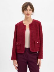 JOOP! Marynarka - Joella Kobiety Bouclé czerwony, 38. Czerwone marynarki i żakiety damskie Joop!, bez wzorów, eleganckie. Za 949.95 zł.
