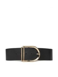 PINKO Pasek Damski Cheyenne 60mm 20251 PLT01 A2LY Z99L Czarny. Czarne paski damskie Pinko, bez wzorów, ze skóry. Za 389.99 zł.