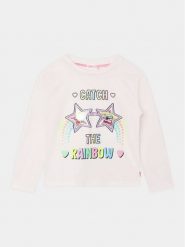 Billieblush Bluzka U15C03 Écru Regular Fit. Bluzki i koszule dziewczęce Billieblush, bez wzorów, z bawełny, bez kołnierzyka, bez ramiączek. Za 99.99 zł.