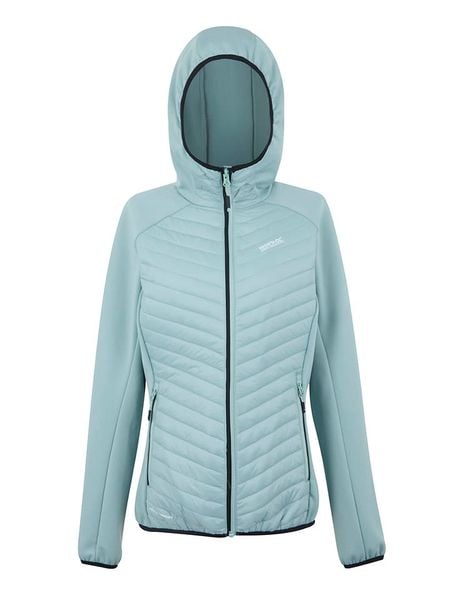 Regatta Kurtka hybrydowa "Andreson" w kolorze turkusowym rozmiar: 44. Niebieskie kurtki sportowe damskie Regatta, bez wzorów, bez kaptura. Za 131.12 zł.