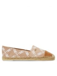 MICHAEL Michael Kors Espadryle Kendrick 40S4KNFP1Y Beżowy. Brązowe espadryle damskie MICHAEL Michael Kors, bez wzorów, z materiału, bez obcasa. Za 339.99 zł.