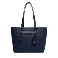 Torebka MICHAEL Michael Kors. Niebieskie shopper bag MICHAEL Michael Kors, bez wzorów, bez dodatków. Za 1,159.00 zł.