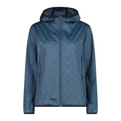 Damska wodoodporna kurtka softshell CMP. Czarne kurtki damskie CMP, s, bez wzorów, z materiału. Za 387.05 zł.
