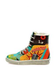 Goby Sneakersy ze wzorem rozmiar: 39. Obuwie sportowe damskie Goby, z materiału, za kostkę, bez zapięcia. Za 260.99 zł.