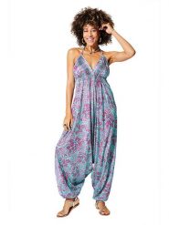 Ipanima Kombinezon w kolorze turkusowo-różowo-fioletowym rozmiar: 34-40. Różowe kombinezony damskie Ipanima, bez wzorów, klasyczne, bez kołnierzyka, bez ramiączek. Za 78.99 zł.