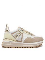 Liu Jo Sneakersy Maxi Wonder 01 BA5013 PX027 Beżowy. Brązowe obuwie sportowe damskie Liu Jo, ze skóry, bez zapięcia. Za 419.99 zł.