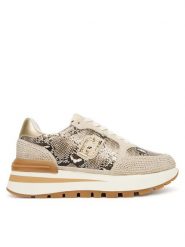 Liu Jo Sneakersy Amazing 25 BF5049 PX747 Beżowy. Brązowe obuwie sportowe damskie Liu Jo, ze skóry, bez zapięcia. Za 559.99 zł.