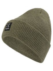 Haglöfs Czapka beanie "Thermal" w kolorze khaki rozmiar: onesize. Brązowe czapki damskie Haglöfs, bez wzorów, ze splotem. Za 109.95 zł.