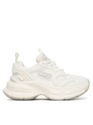 Buffalo Sneakersy Ridr One 1636631 Biały. Białe obuwie sportowe damskie Buffalo, ze skóry, bez zapięcia. Za 439.99 zł.