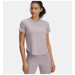 T-Shirt Damski Under Armour Koszulka Sportowa Do Biegania. Koszulki sportowe damskie Under Armour, bez wzorów, bez ramiączek, do biegania. Za 229.99 zł.