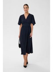 Kaffe Sukienka w kolorze granatowym rozmiar: 42. Niebieskie sukienki damskie Kaffe, bez wzorów, bez ramiączek. Za 171.28 zł.