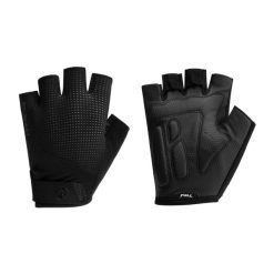 Rękawiczki rowerowe damskie Rogelli Essential. Czarne rękawiczki damskie Rogelli, bez wzorów. Za 72.99 zł.