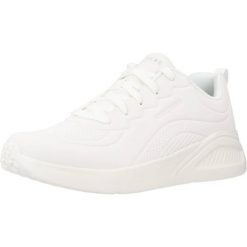 Tenisówki Skechers Model Uno Lite-lighter One Kolor Biały. Białe trampki damskie Skechers, bez wzorów, z tkaniny, bez zapięcia. Za 309.30 zł.