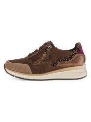 Gabor Sneakersy w kolorze fioletowo-brązowym rozmiar: 37. Brązowe obuwie sportowe damskie Gabor, bez zapięcia. Za 259.74 zł.