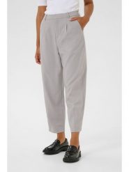 Kaffe Spodnie w kolorze szarym rozmiar: 42. Szare spodnie materiałowe damskie Kaffe, bez wzorów, z materiału. Za 208.99 zł.