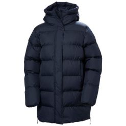 Damska kurtka puchowa Helly Hansen Amelia. Niebieskie kurtki damskie Helly Hansen, bez wzorów, z puchu, bez kaptura. W wyprzedaży za 779.00 zł.