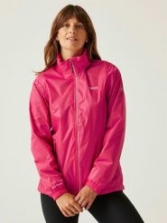 Regatta Kurtka przeciwdeszczowa "Corinne IV" w kolorze różowym rozmiar: 38. Różowe kurtki sportowe damskie Regatta, m, bez wzorów, bez kaptura. Za 110.04 zł.