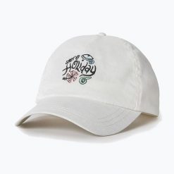 Czapka z daszkiem damska Rip Curl Holiday 5 Panel. Białe czapki z daszkiem damskie Rip Curl, na zimę, bez wzorów. Za 49.99 zł.